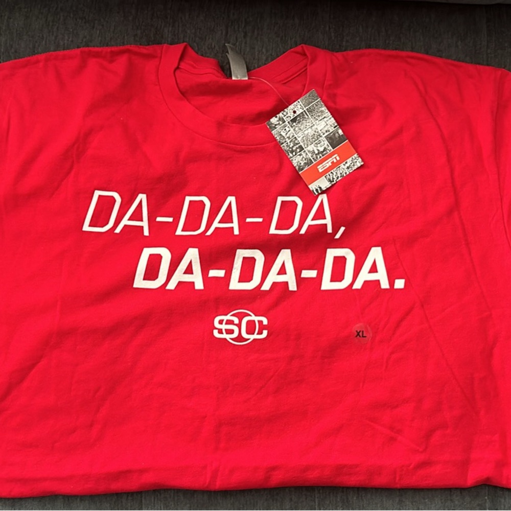 ESPN Da-Da-Da New T-Shirt, Size: XL